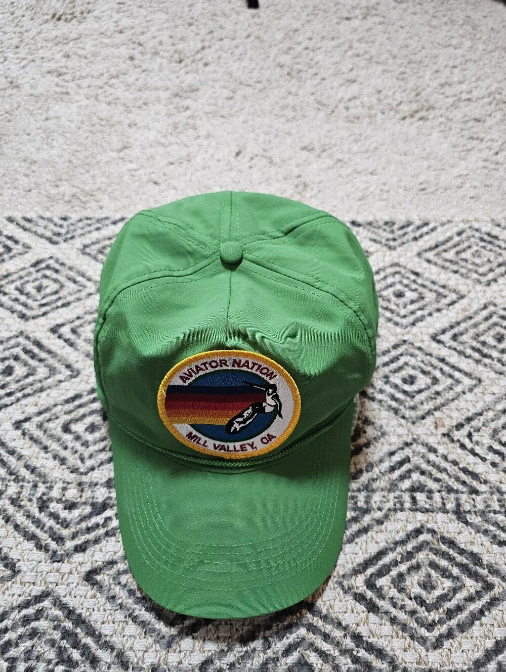 Aviator Nation Signature Las Vegas Vintage Nylon Trucker Hat - Picture 3 of 6